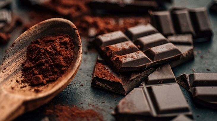 Chocolate para aumentar la potencia.